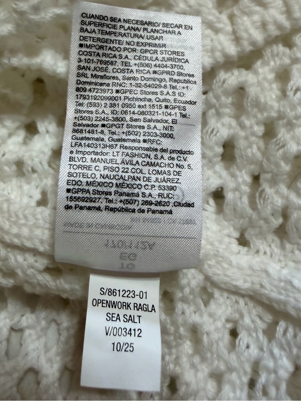 Old Navy Sweater Open-Knit Year Round 100% Cotton Sweater NWT - Picture 12 of 13